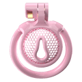 Super Small CX-1 Sissy Chastity Cage With 5 Arc Rings