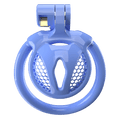 Super Small CX-2 Sissy Chastity Cage With 5 Arc Rings