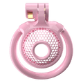 Super Small CX-3 Sissy Chastity Cage With 5 Arc Rings
