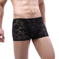 Feminizing Floral Lace Boxer Shorts