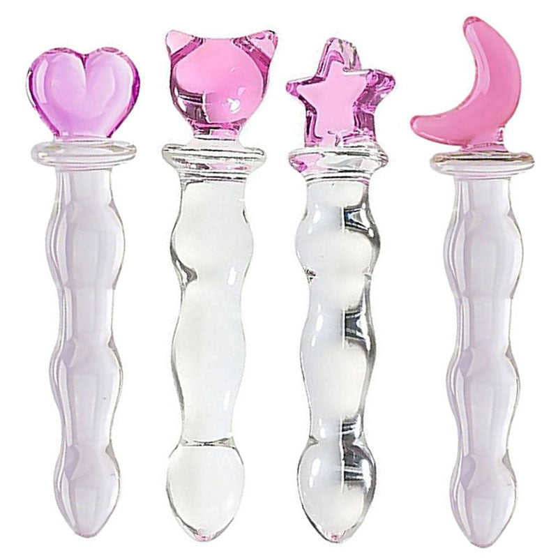 Sissy Toys - Glass Dildo Set - Sissy Lux