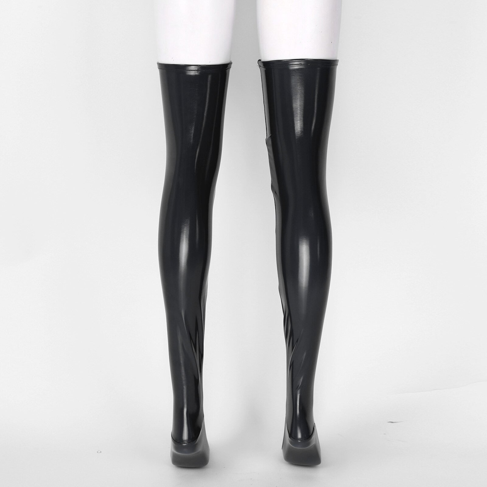Sissy Leather Stockings - Sissy Lux
