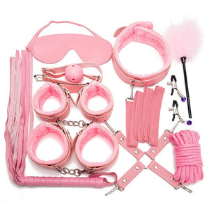"Sissy Slave" Pink Bondage Set - Sissy Lux