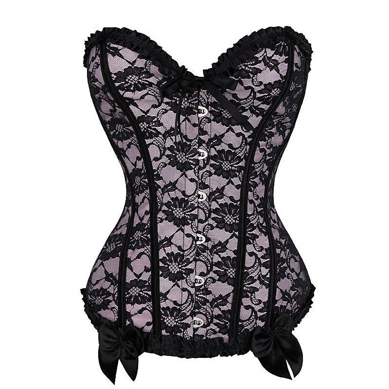 Bella Lace Sissy Corset - Sissy Lux