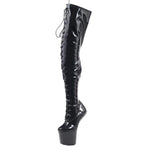 Load image into Gallery viewer, 20 CM Heelless Platform Boots - Sissy Lux
