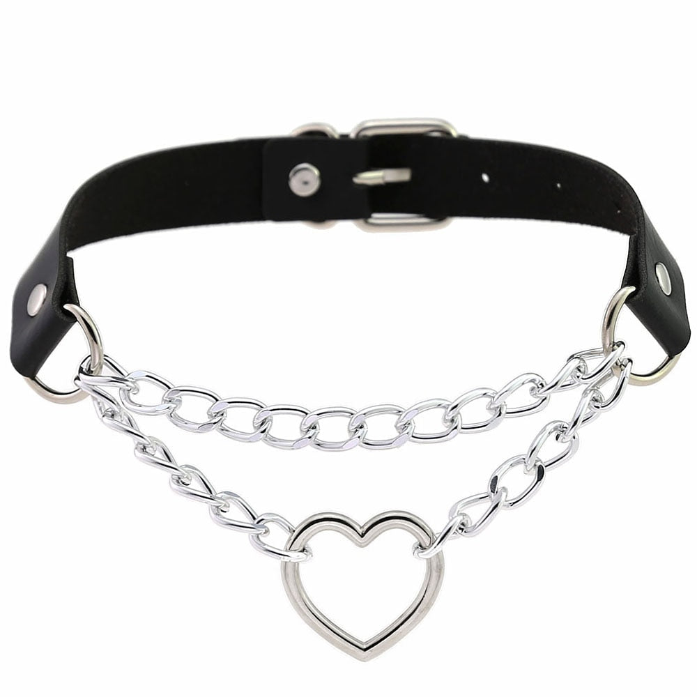 Sissy Choker "Heart in Chains" - Sissy Lux