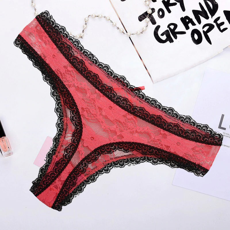 5pcs Sissy Thong Set - Sissy Lux