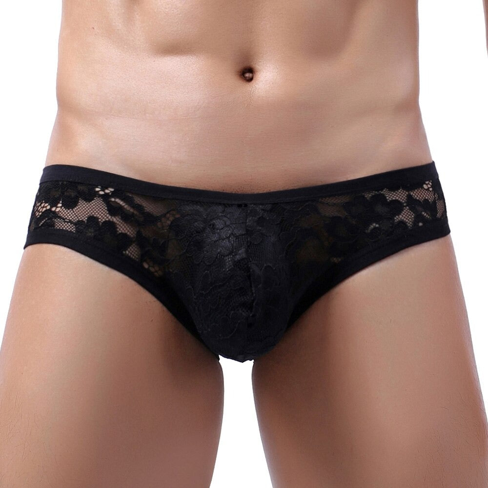 Cute Low Rise Transparent Feminizing Panties