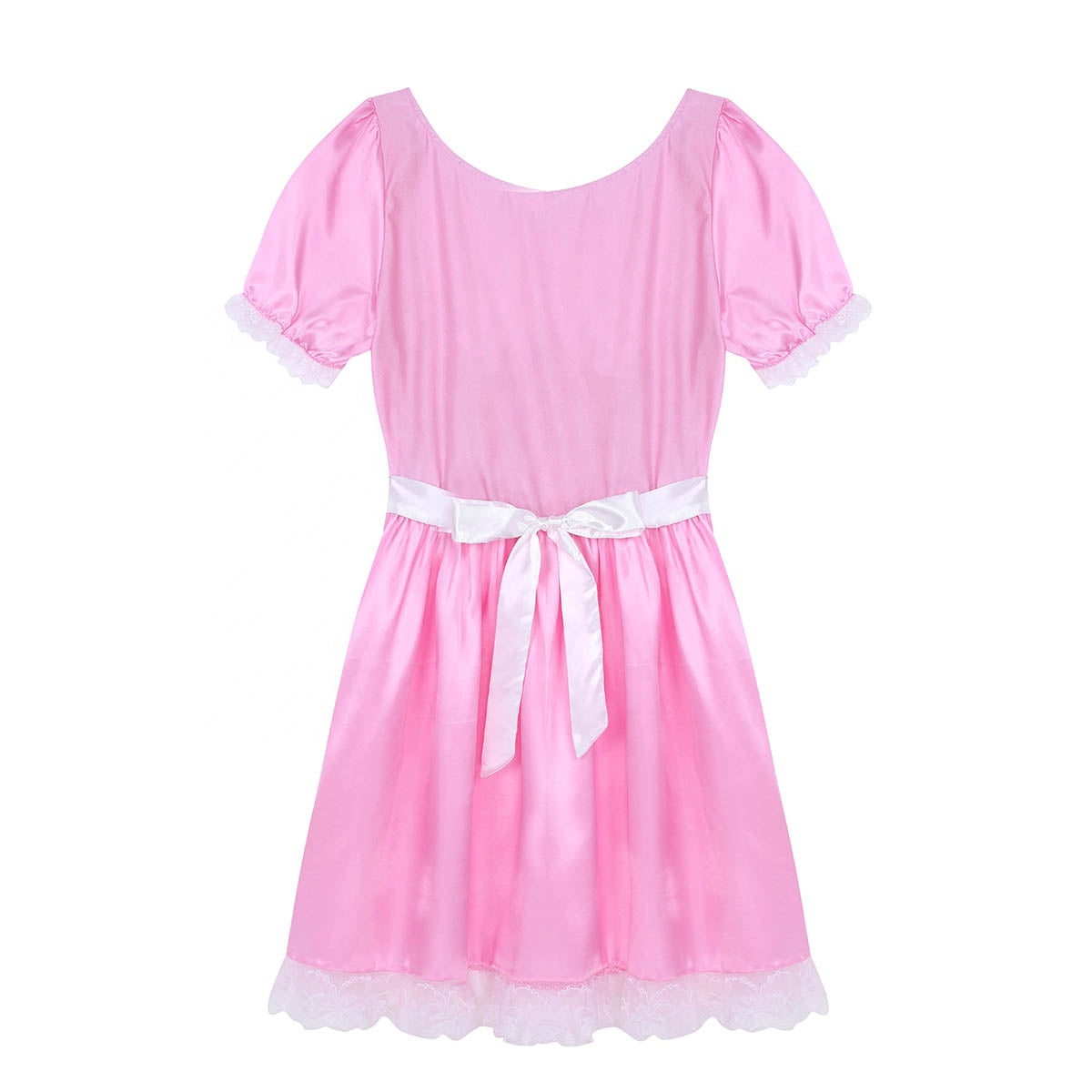 Sissy French Maid Dress w/ Choker and Headband - Sissy Lux