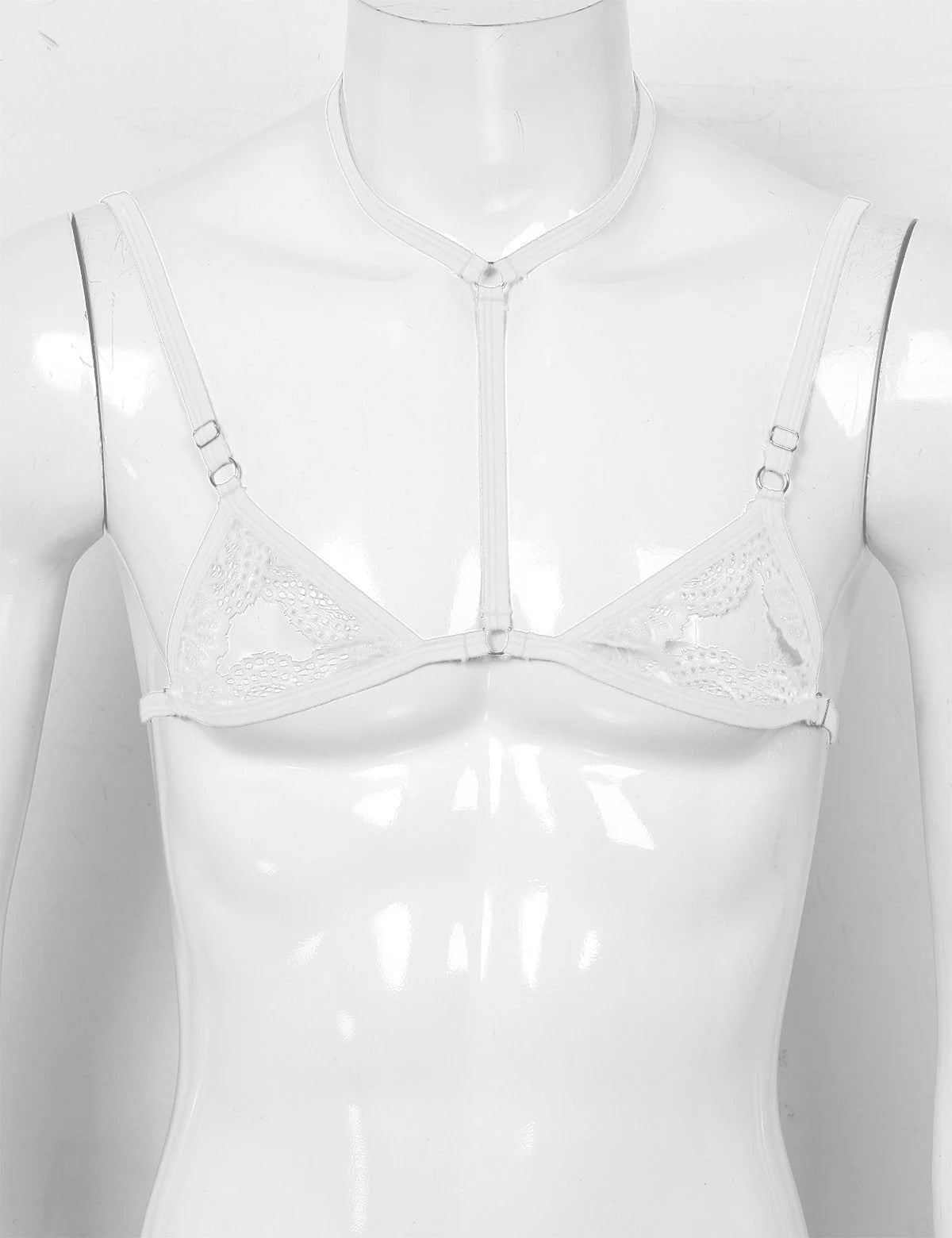 Sissy Sheer Lace Bra - Sissy Lux