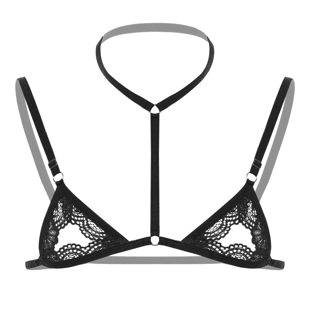 Sissy Sheer Lace Bra - Sissy Lux