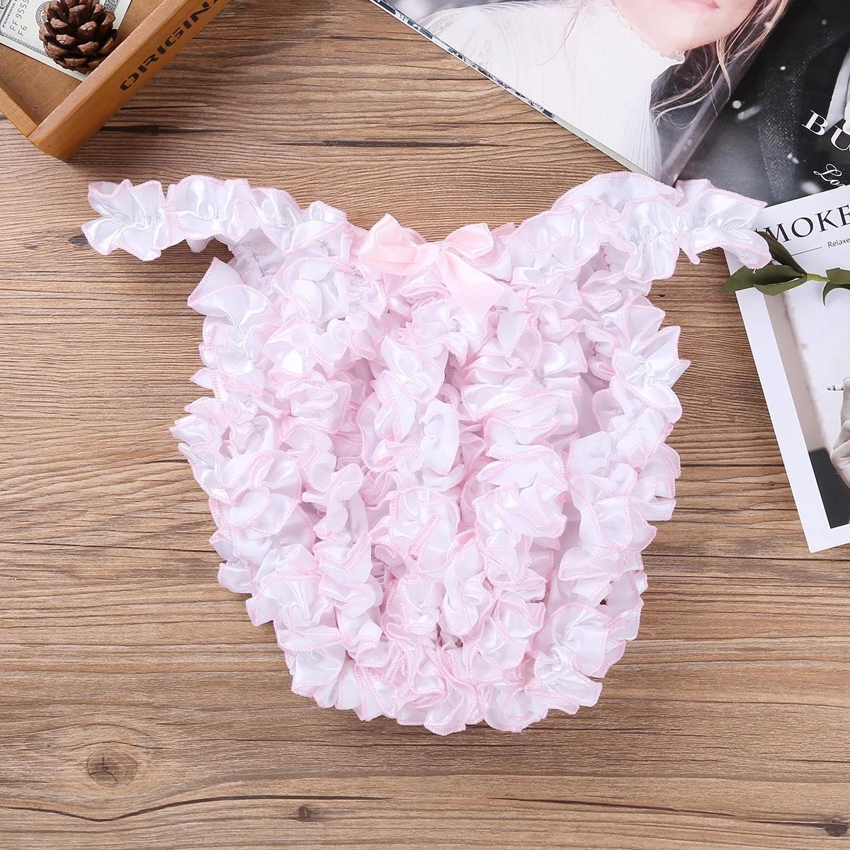 Super Frilly Satin Ruffled Panties - Sissy Lux