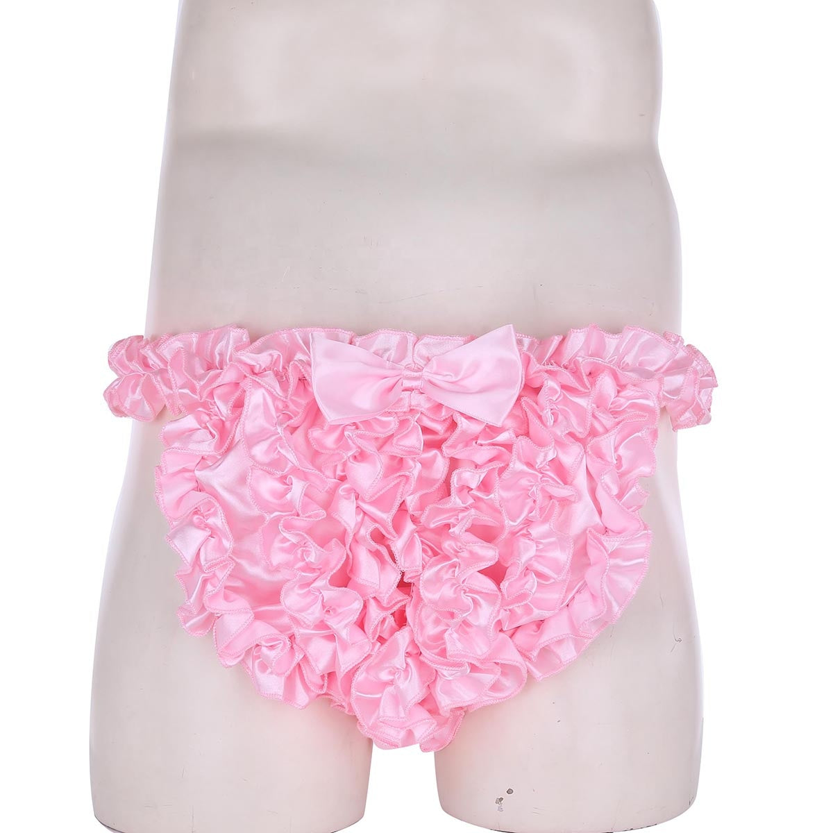 Super Frilly Satin Ruffled Panties - Sissy Lux
