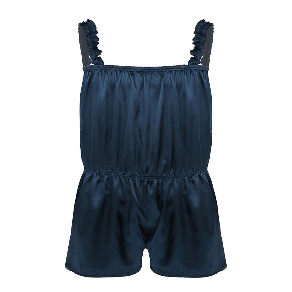 Girly Satin Sissy Pajamas - Sissy Lux