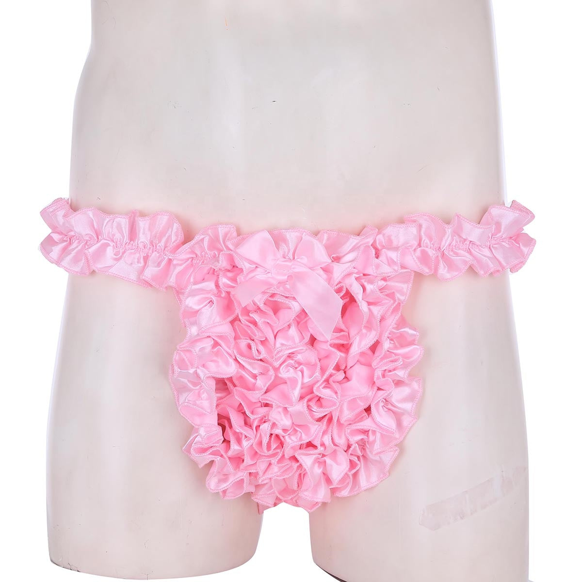 Super Frilly Satin Ruffled Panties - Sissy Lux