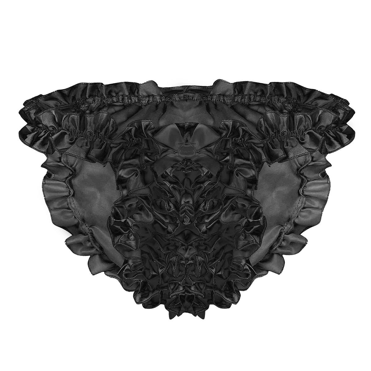Super Frilly Satin Ruffled Panties - Sissy Lux
