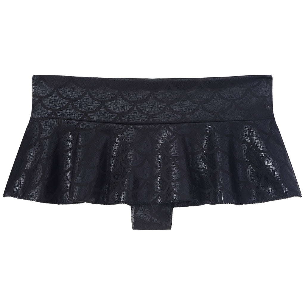Cute Fishscale Mini Skirt - Sissy Lux