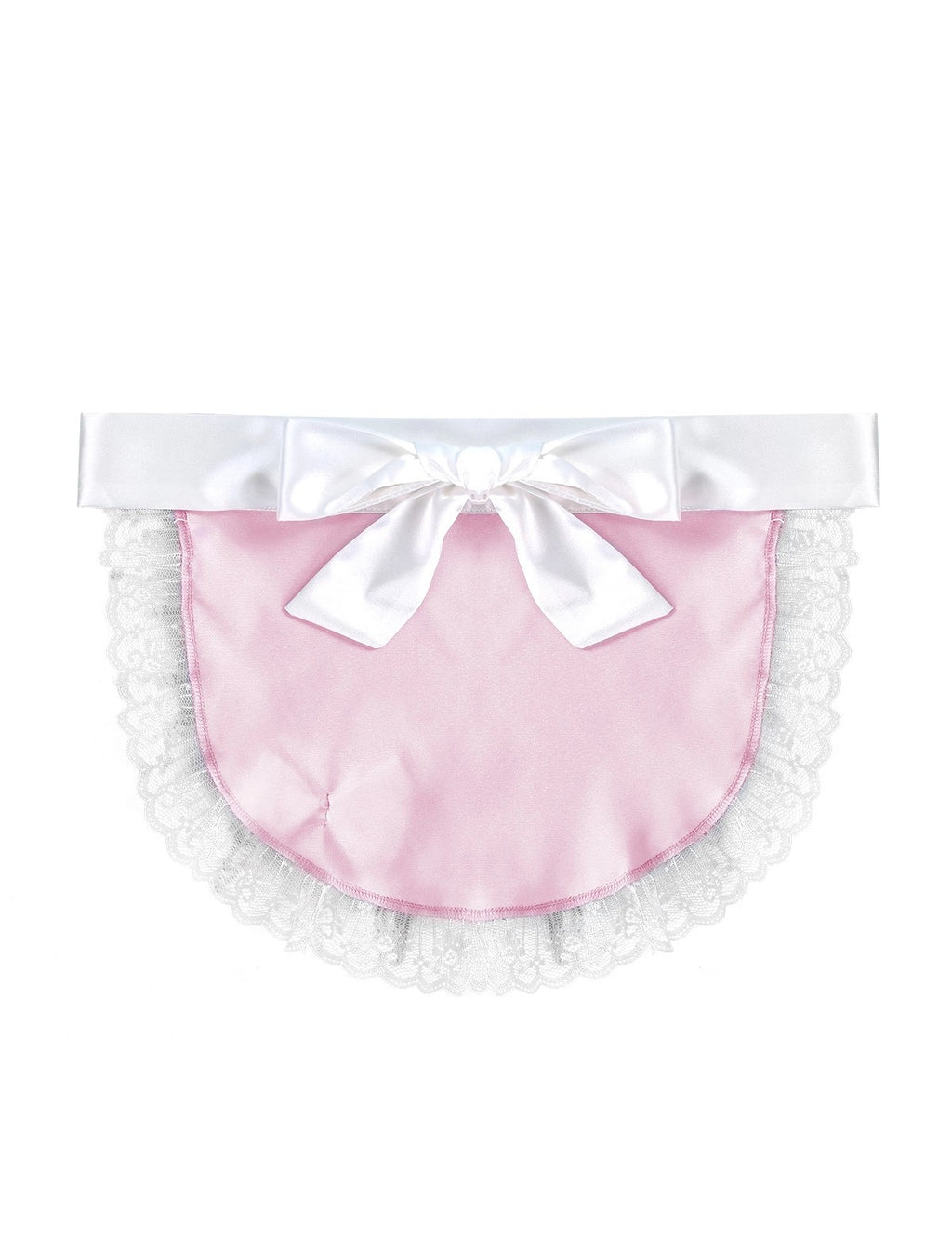 Sissy Maid Satin Dress with Apron - Sissy Lux