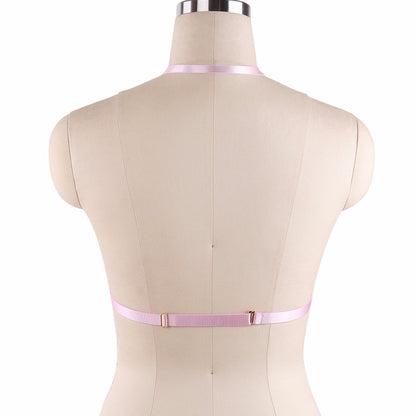Adjustable Pink Sissy Harness - Sissy Lux