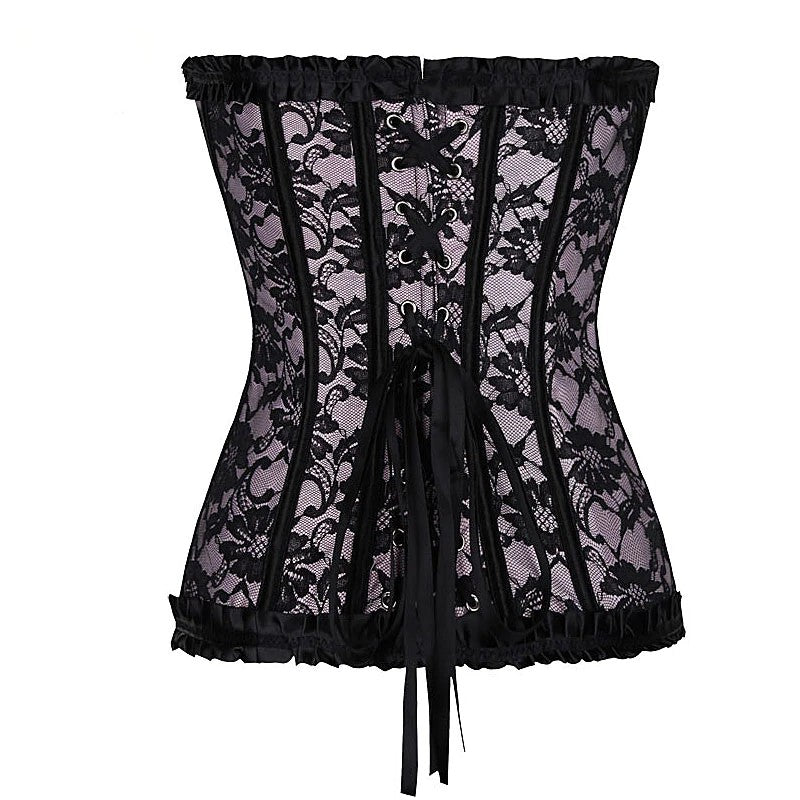 Bella Lace Sissy Corset - Sissy Lux
