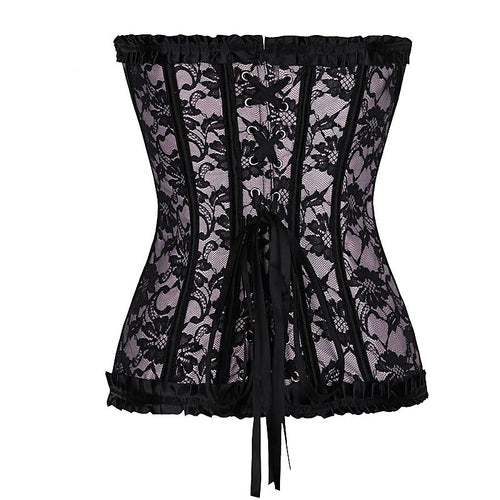 Bella Lace Sissy Corset - Sissy Lux