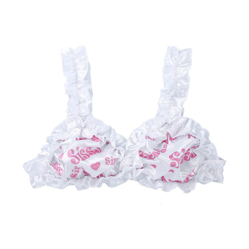 "Forever Sissy" Satin Bra - Sissy Lux