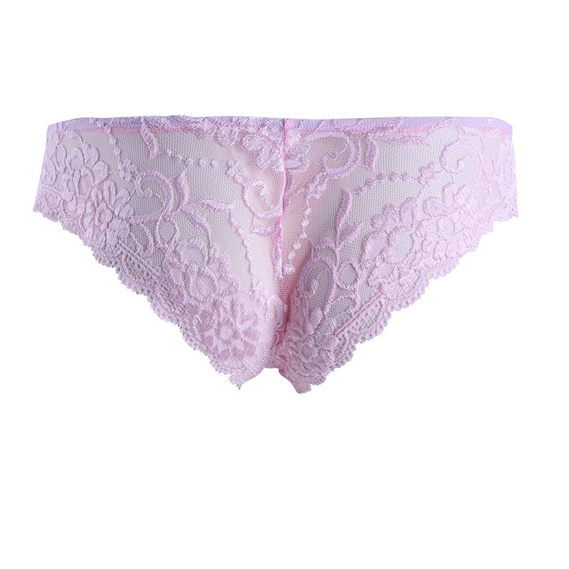 Pink Lace Panties for Men - Sissy Lux