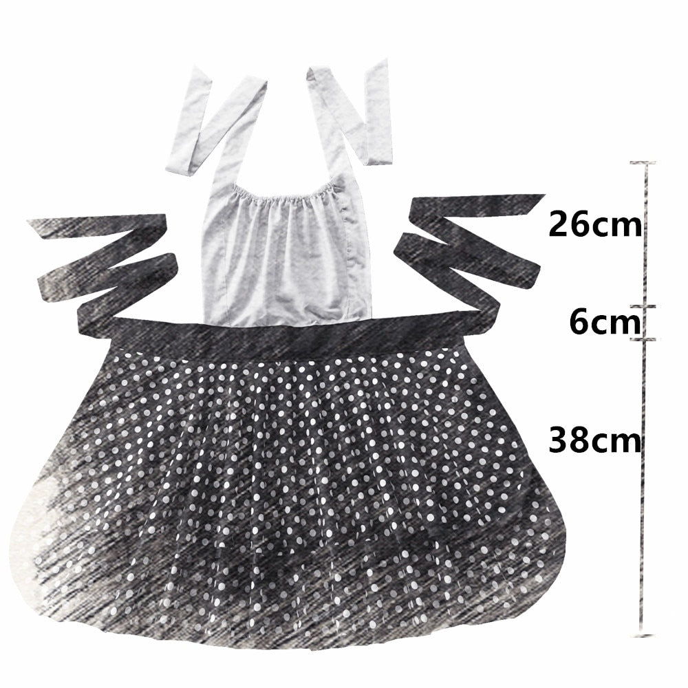 Polka Dot Sissy Maid Apron - Sissy Lux