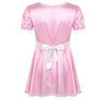 Load image into Gallery viewer, Sissy Maid Satin Dress with Apron - Sissy Lux
