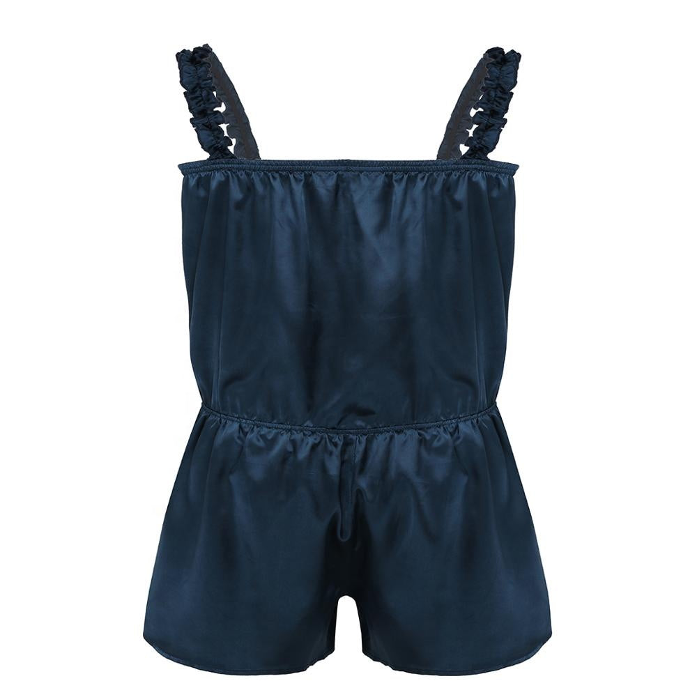 Girly Satin Sissy Pajamas - Sissy Lux