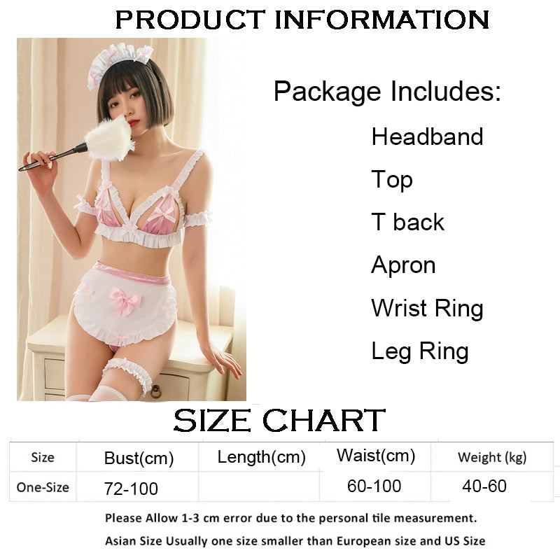 Naughty Sissy Maid Lingerie Set - Sissy Lux