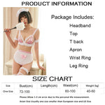 Load image into Gallery viewer, Naughty Sissy Maid Lingerie Set - Sissy Lux
