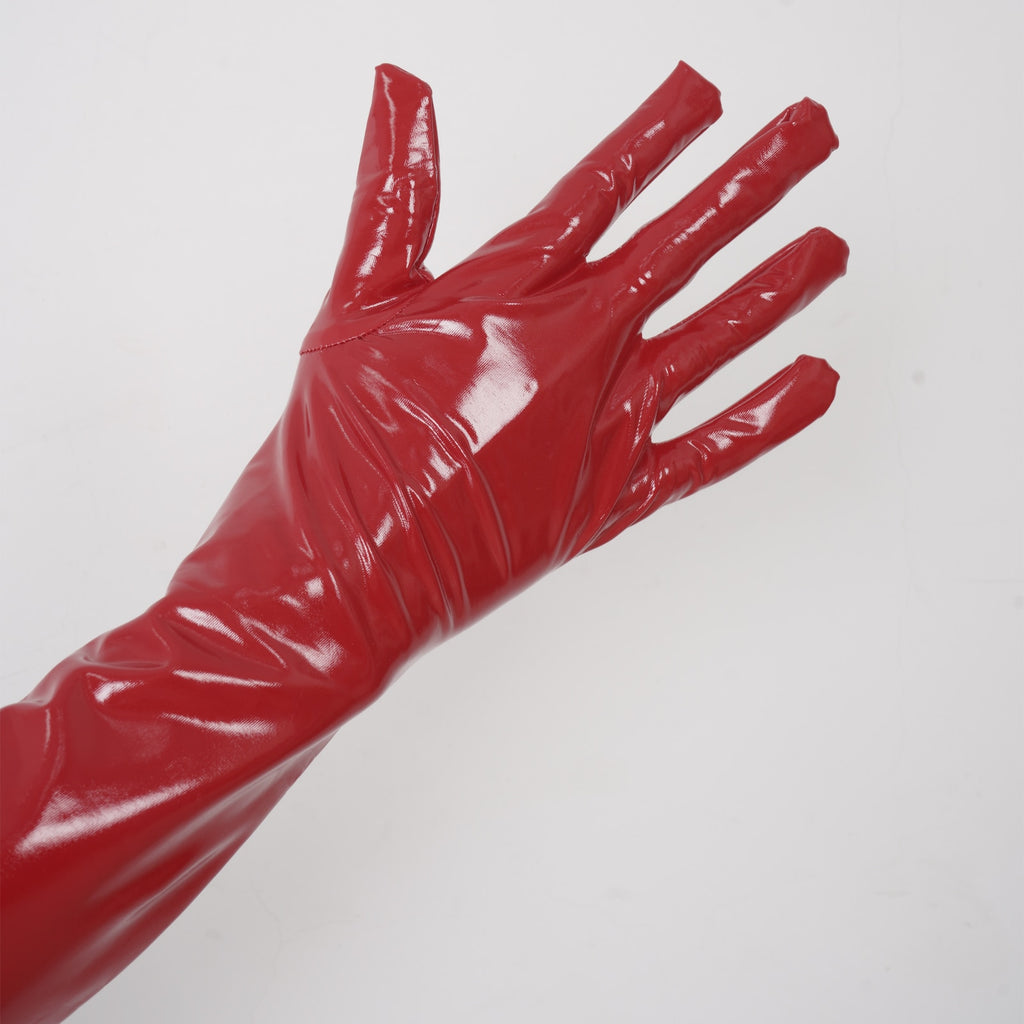 Long Leather Gloves - Sissy Lux