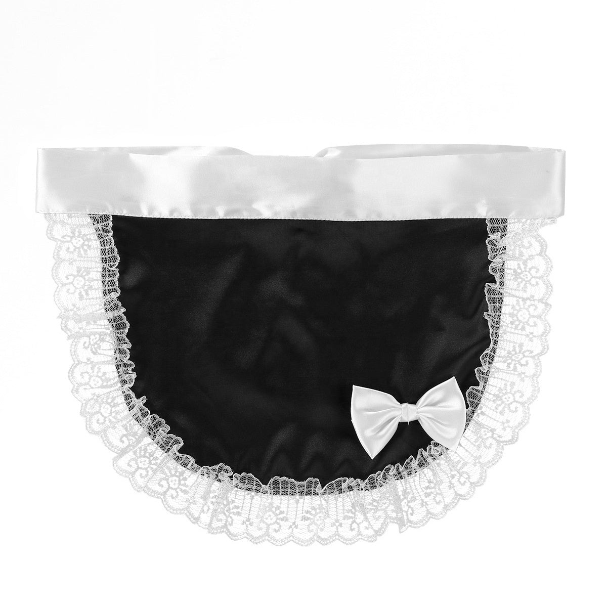 Sissy Maid Satin Dress with Apron - Sissy Lux