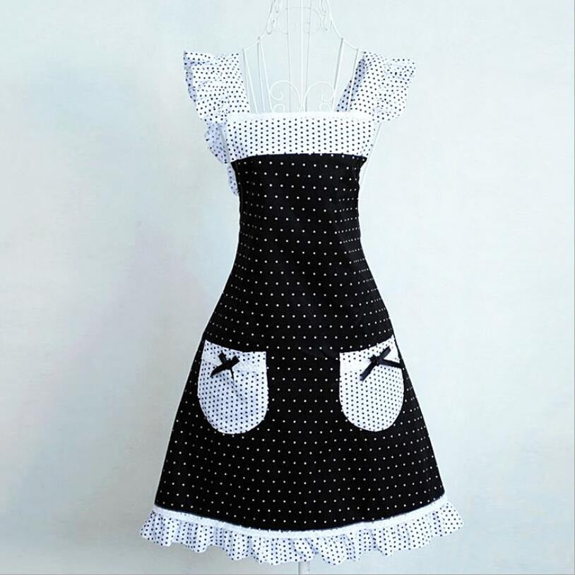 Princess Polka Dot Apron - Sissy Lux