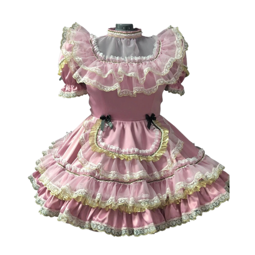 Sissy Ingrid Girly Ruffle Dress - Sissy Lux
