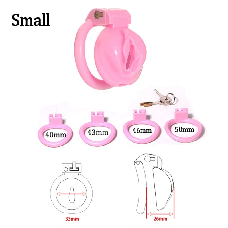 Sissy Clitty Chastity Cage