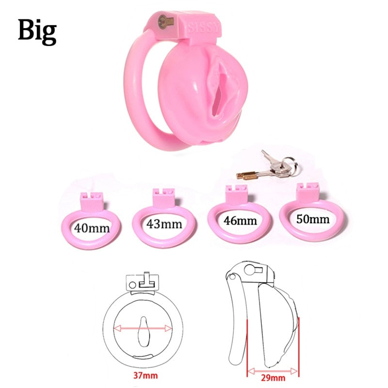 Sissy Clitty Chastity Cage