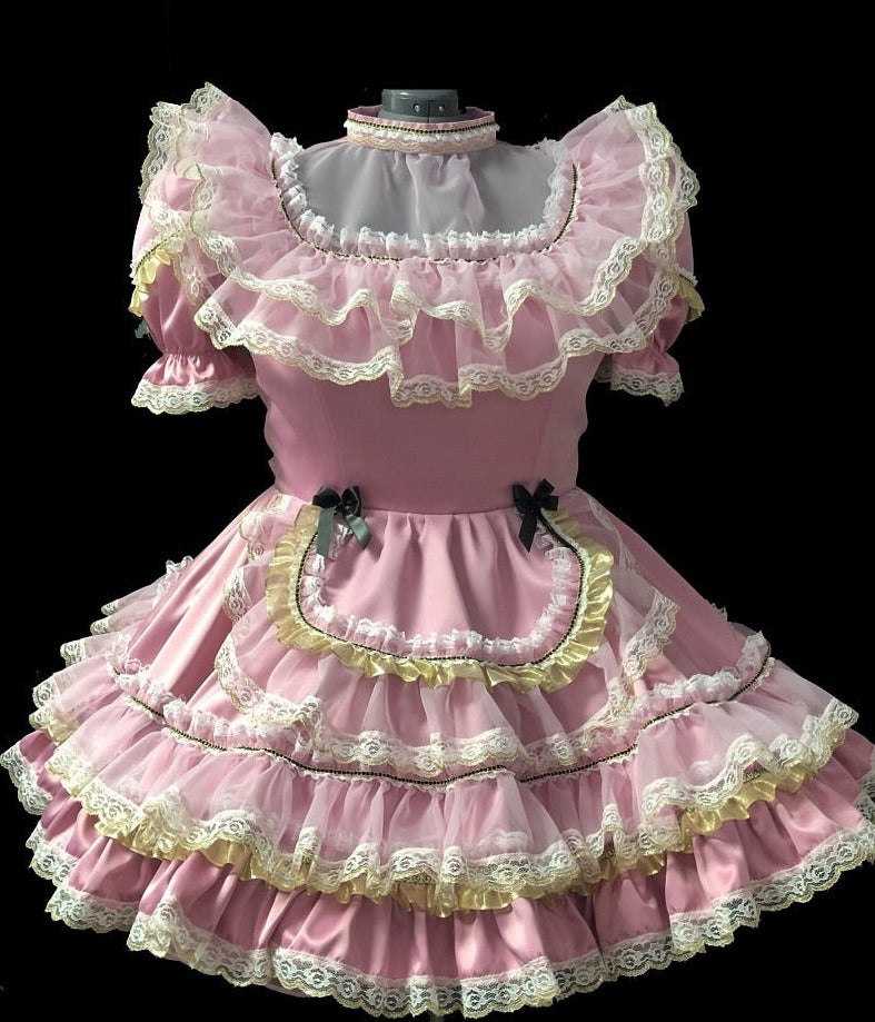 Sissy Ingrid Girly Ruffle Dress - Sissy Lux