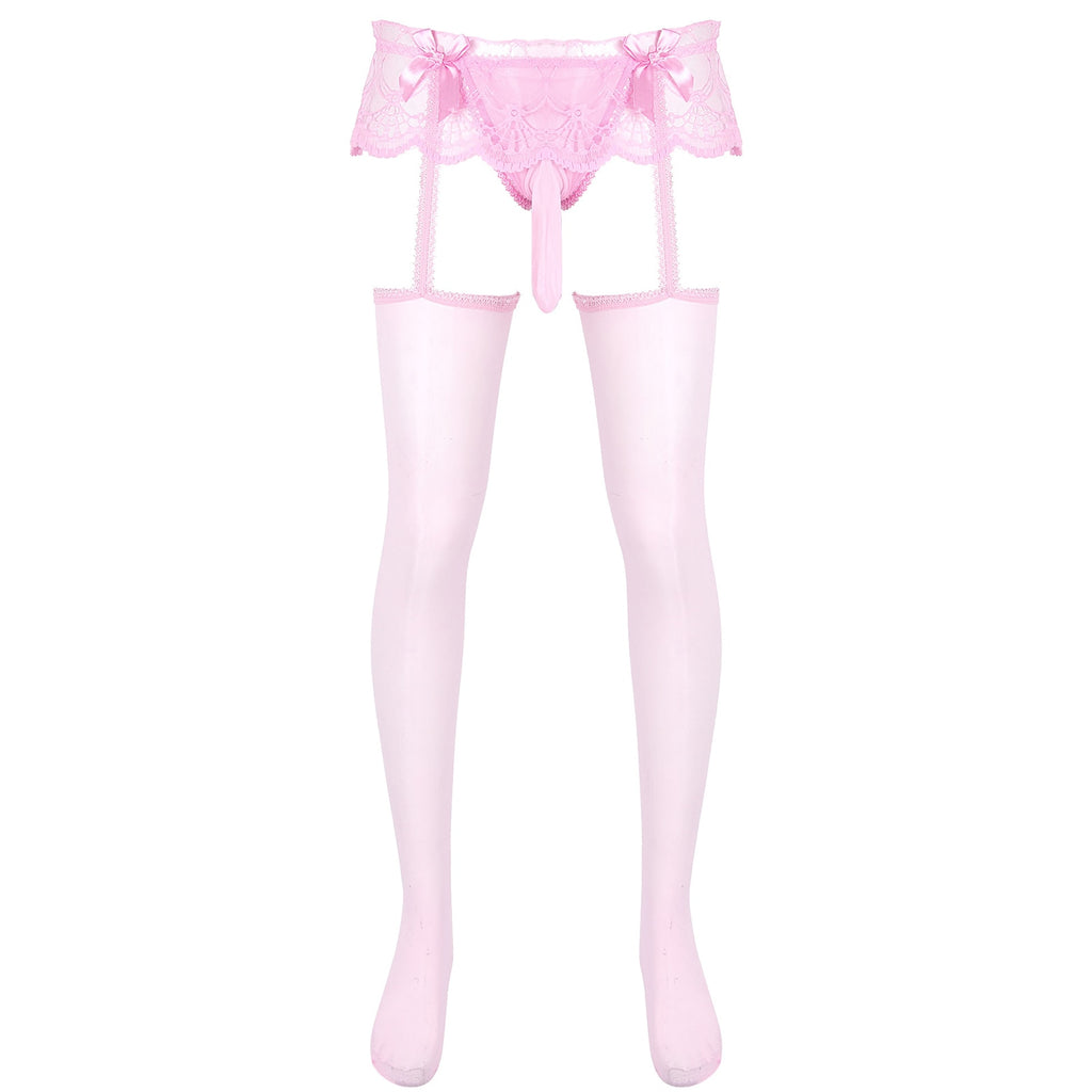 Sissy Lola Lace Garter Stockings Sissy Lux sissy-lola-lace-garter-stockings-sissy-lux