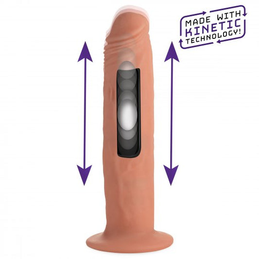 Kinetic Thumping Sissy Trainer Remote Control Dildo