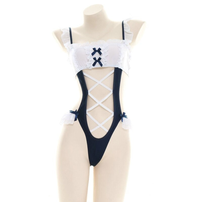 Sissy Carlotta Maid Bodysuit - Sissy Lux
