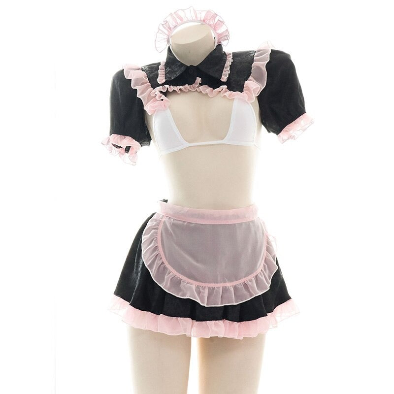 Sweet Sissy Maid Lingerie Set - Sissy Lux