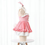 Load image into Gallery viewer, Sissy For Life Pink Bunny Dress - Sissy Lux
