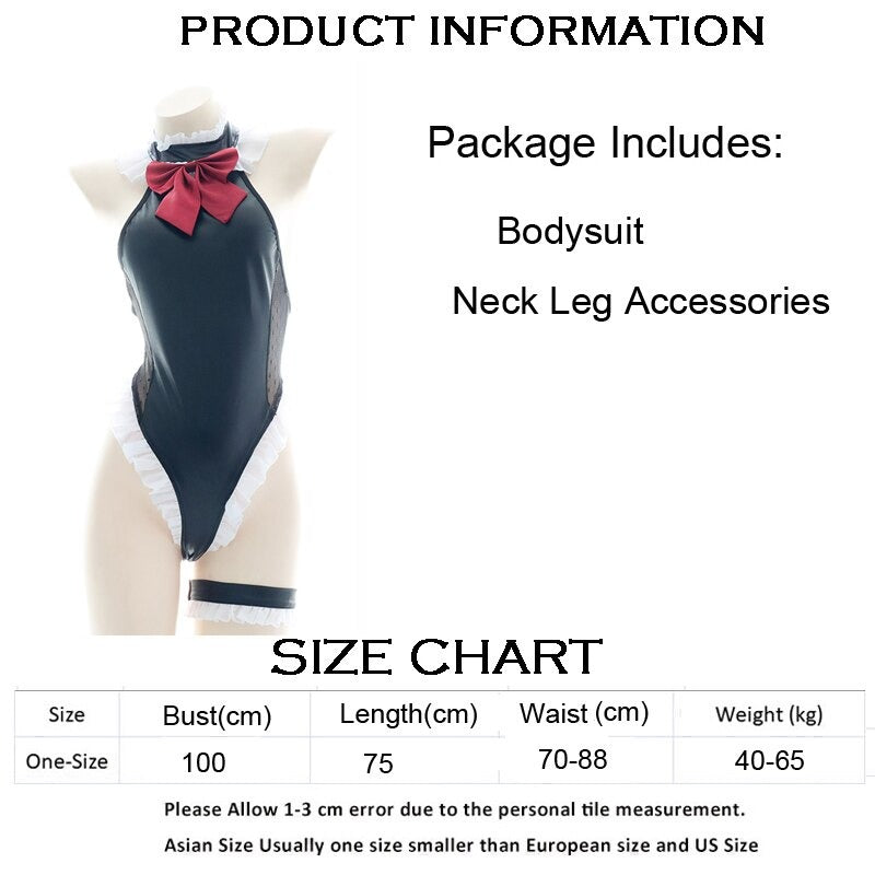 Naughty Schoolgirl Bodysuit - Sissy Lux