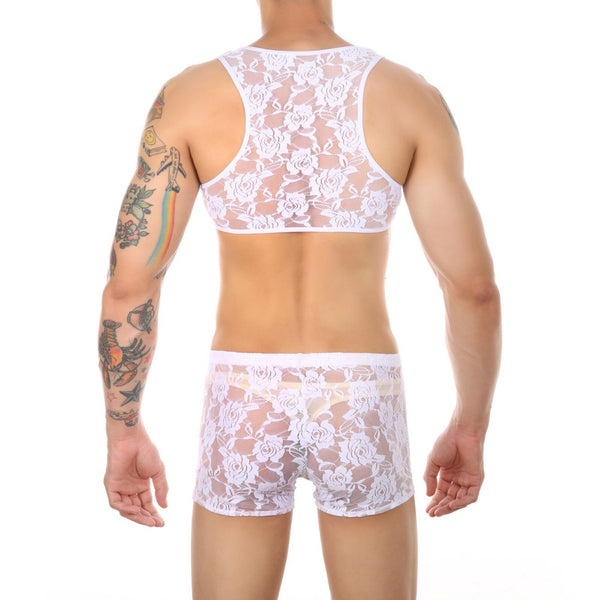 Cute Feminizing Lace Bikini