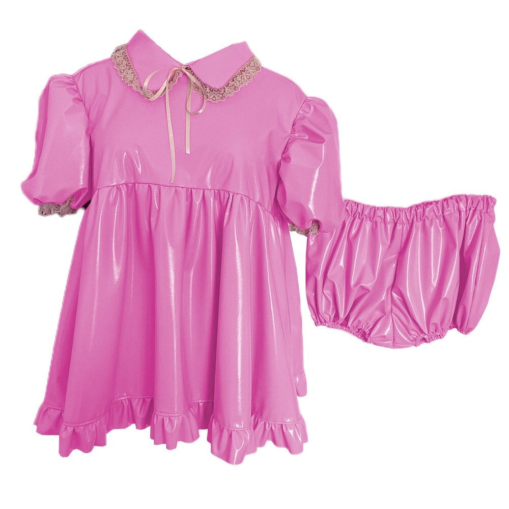 Cute Girly Mini Dress & Panties Sissy Set