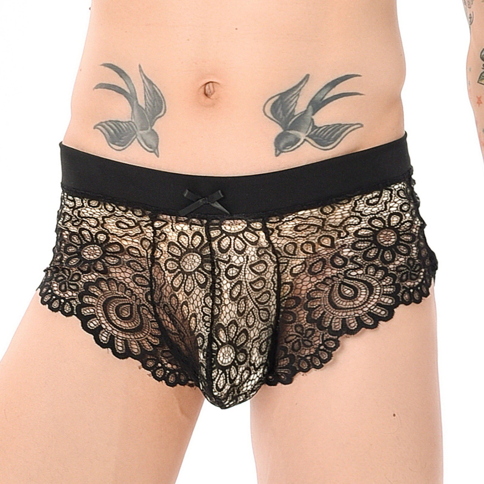Cute Feminizing Lace Boxers