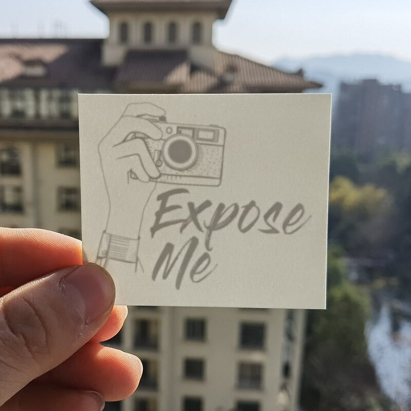 "Expose Me" Temporary Tattoo - Sissy Lux