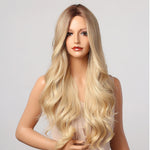 Load image into Gallery viewer, Long Wavy Blonde Wig - Sissy Lux
